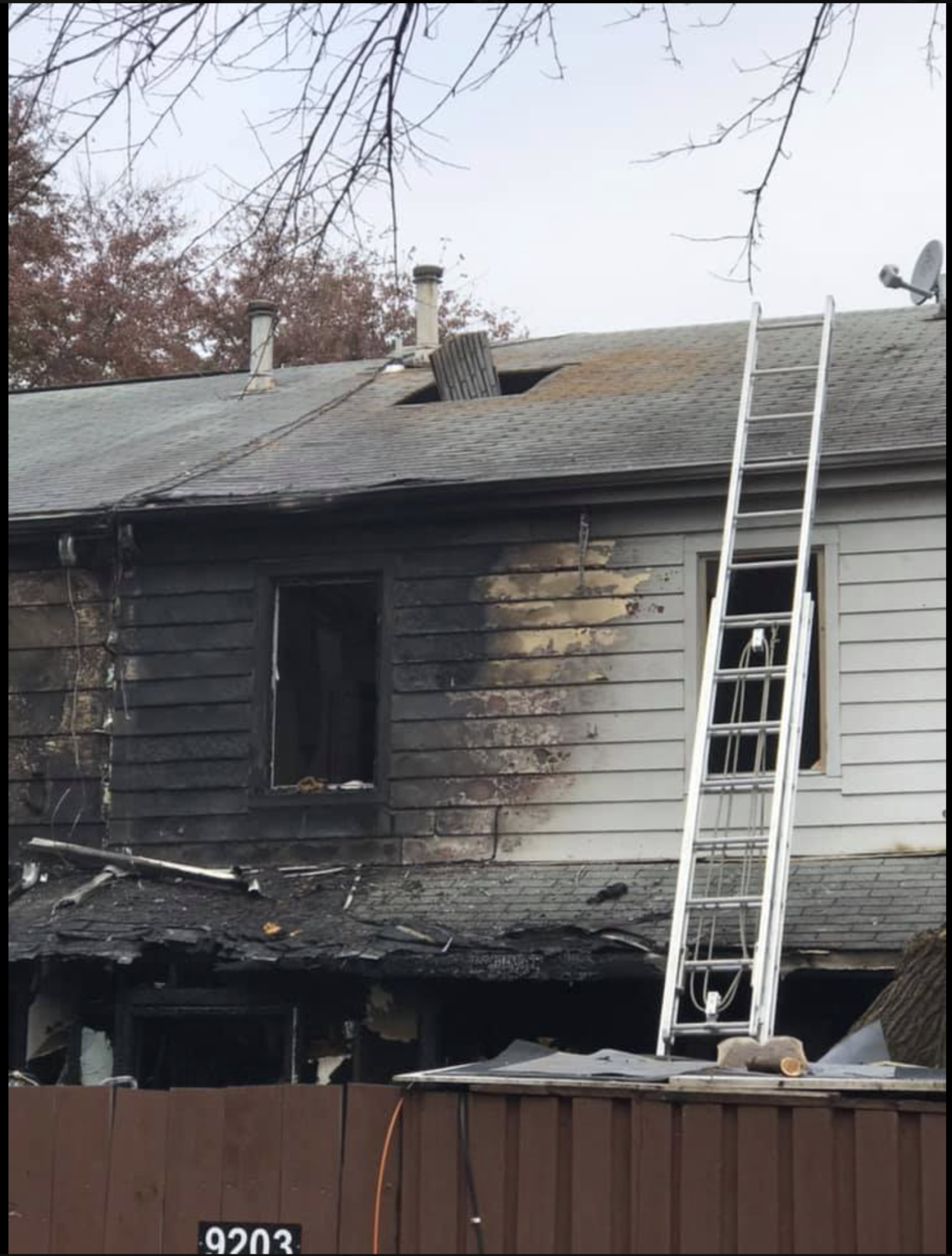 townhome fire city of Manassas 3